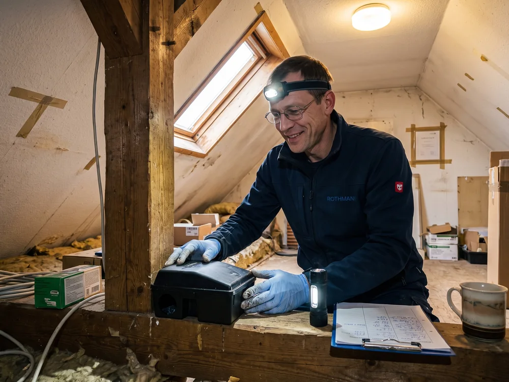 Oliver Rothmann bei der Arbeit